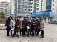 Студенты кафедры ОСУН посетили посетили жилой комплекс «Воробьевы горы» 
